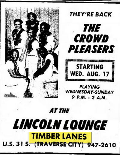 Timber Lanes - Aug 1977 Ad